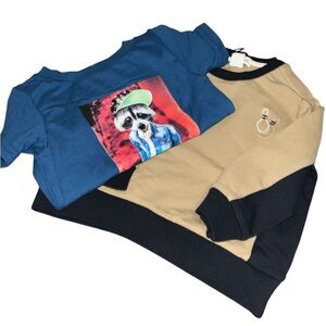 NWT Miles the Label & Kid Dangerous tops